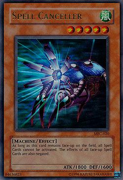 Spell Canceller MFC-020 YuGiOh Magician's Force