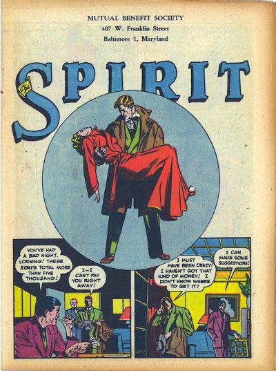 Spirit #1/21/1945 (1945) Comic Books Spirit