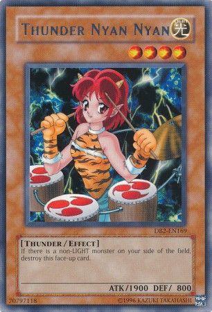 Thunder Nyan Nyan DB2-EN169 YuGiOh Dark Beginning 2