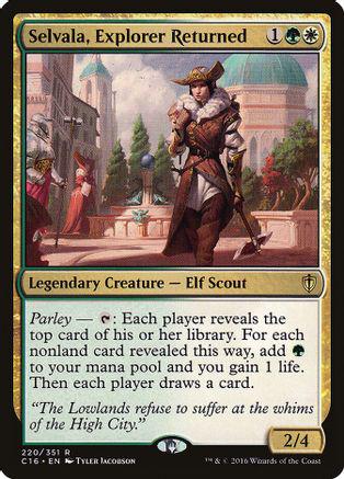 Selvala, Explorer Returned Magic Commander 2016