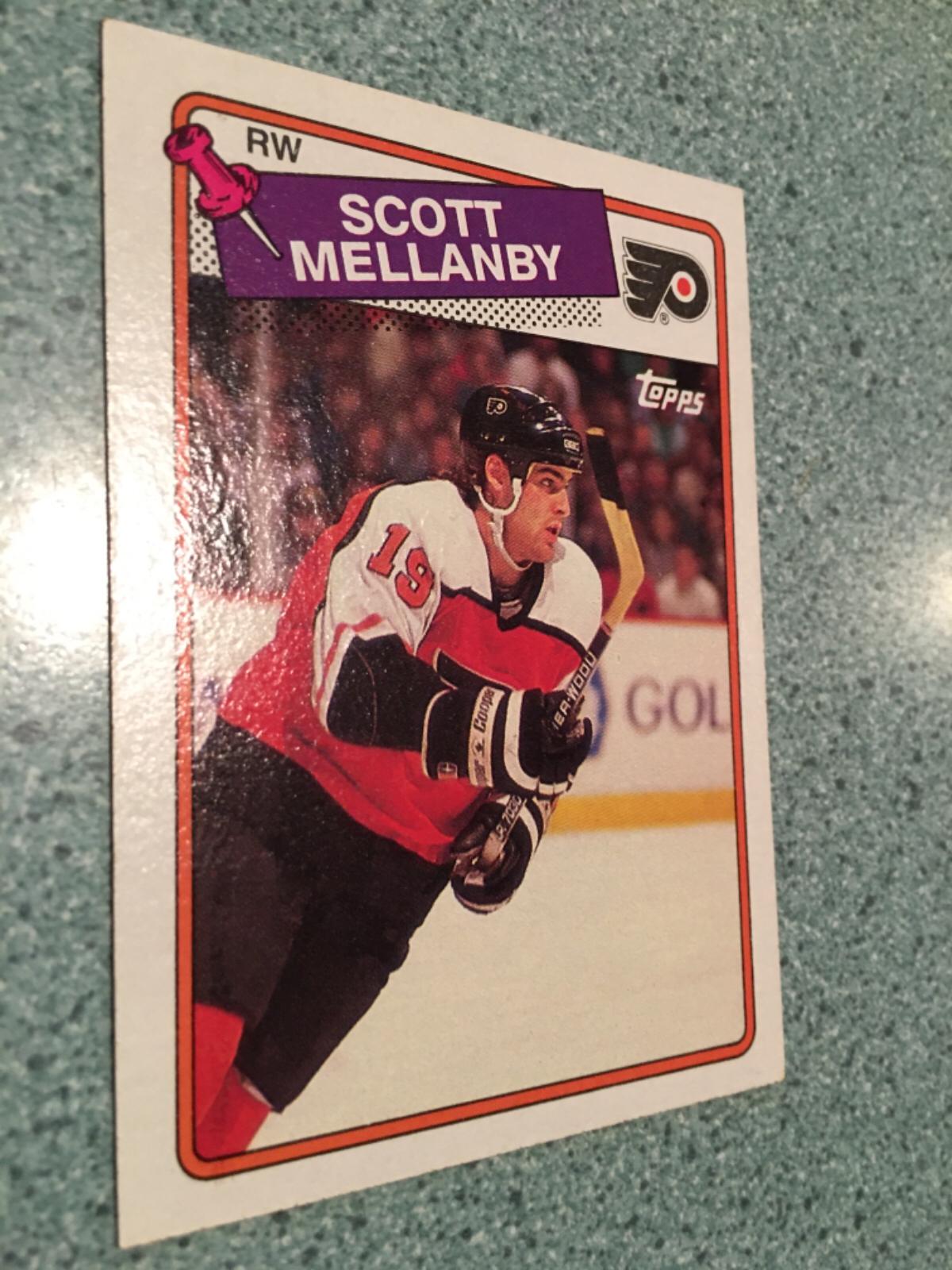 Scott Mellanby #21 Hockey Cards 1988 Topps