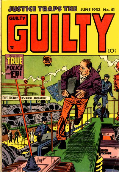 Justice Traps the Guilty #51 (1953) Comic Books Justice Traps the Guilty