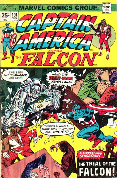 Captain America #191 (1975) Comic Books Captain America