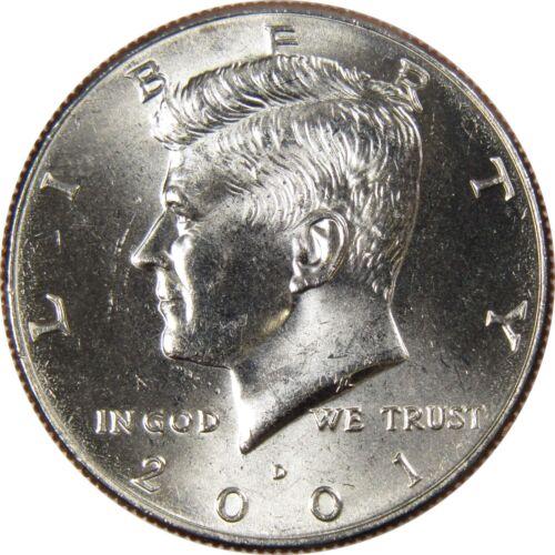 2001 D Coins Kennedy Half Dollar