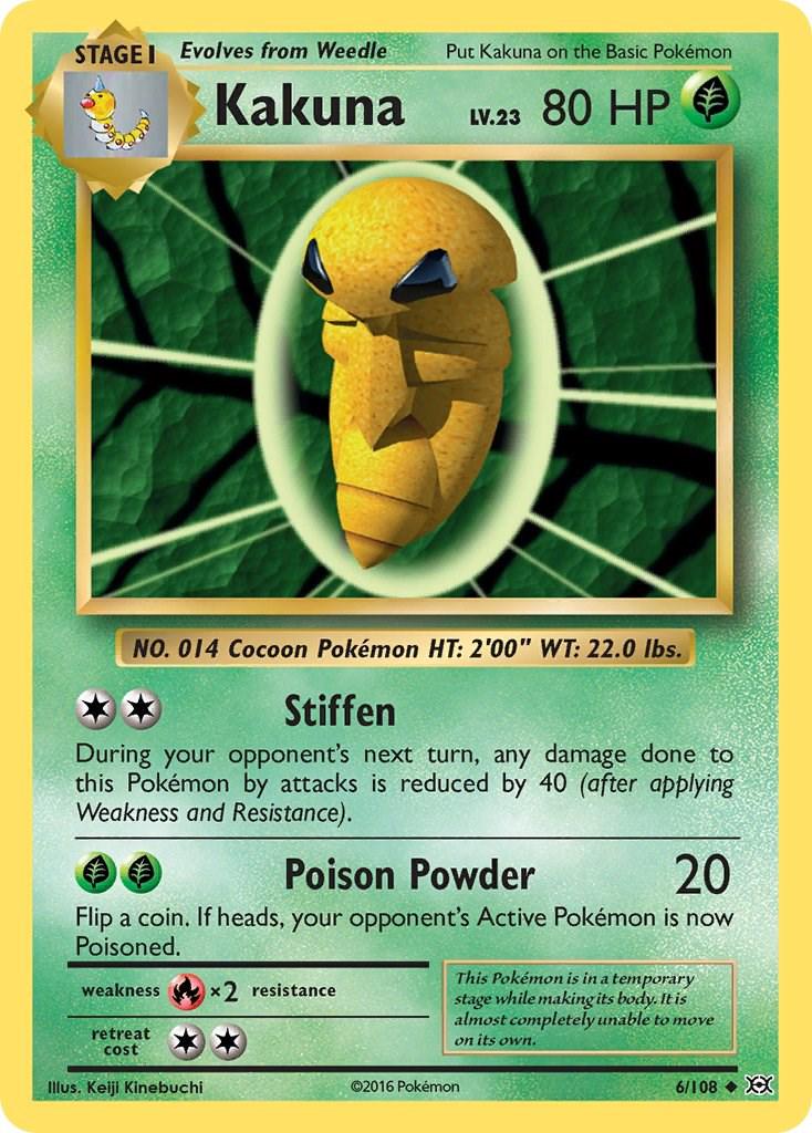 Kakuna #6 Pokemon Evolutions