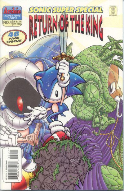 Sonic Super Special #4 (1998) Comic Books Sonic Super Special