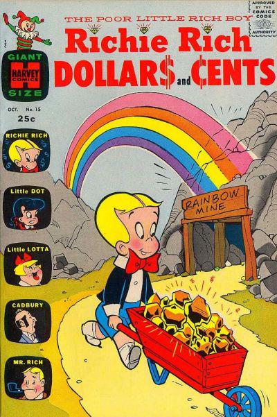 Richie Rich Dollars and Cents #15 (1966) Comic Books Richie Rich Dollars and Cents