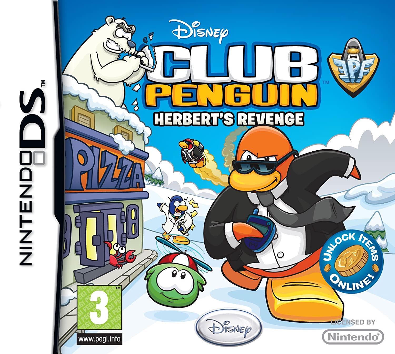 Club Penguin Elite Penguin Force: Herbert’s Revenge PAL Nintendo DS