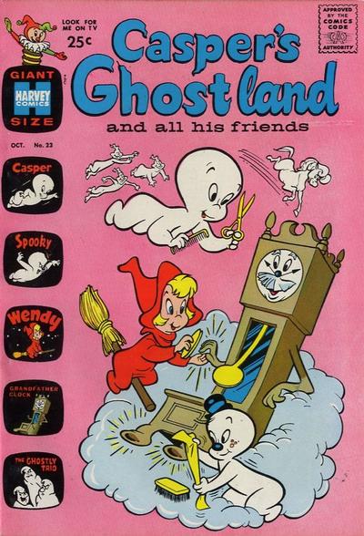 Casper's Ghostland #23 (1964) Comic Books Casper's Ghostland