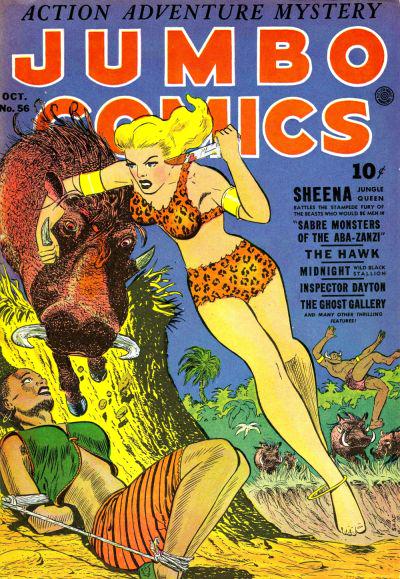 Jumbo Comics #56 (1943) Comic Books Jumbo Comics