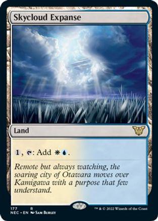 Skycloud Expanse #177 Magic Kamigawa: Neon Dynasty Commander
