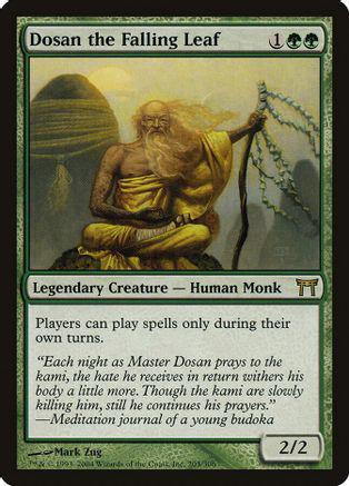 Dosan the Falling Leaf #205 Magic Champions of Kamigawa