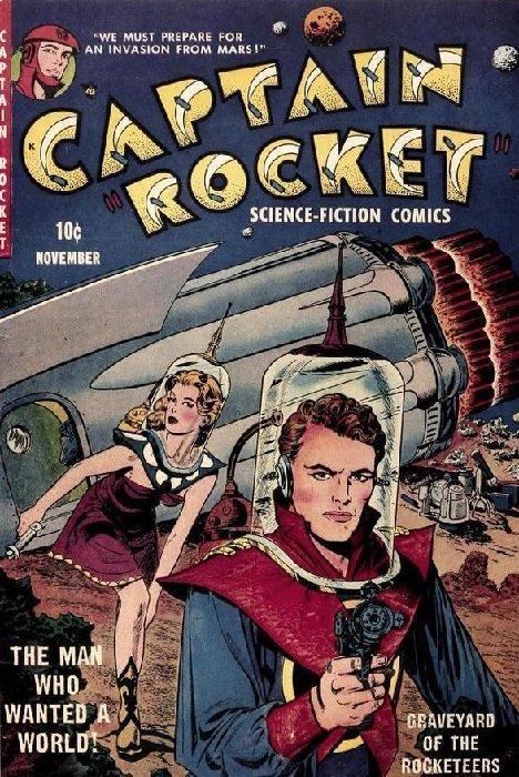 Captain Rocket #1 (1951) Comic Books Captain Rocket