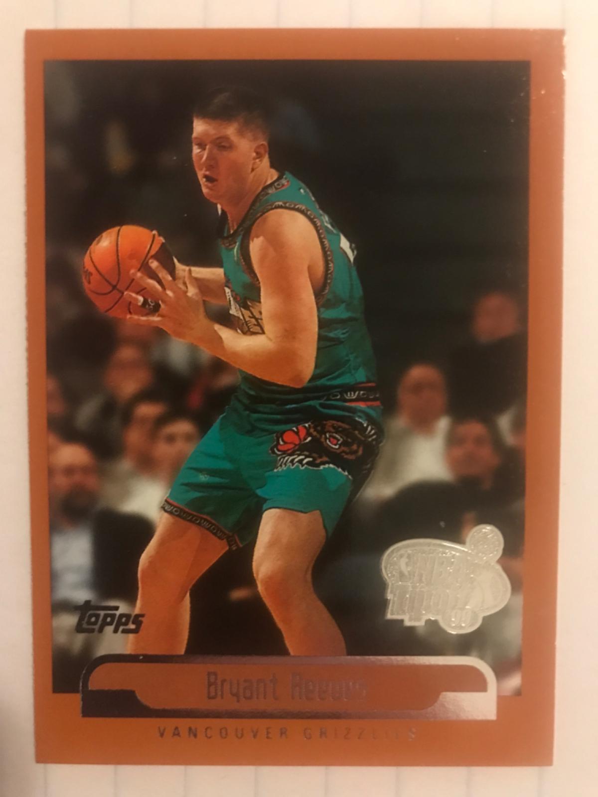 Bryant Reeves #17 Basketball Cards 1999 Topps NBA Tipoff