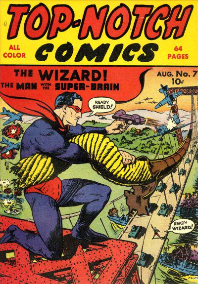 Top Notch Comics #7 (1940) Comic Books Top Notch Comics