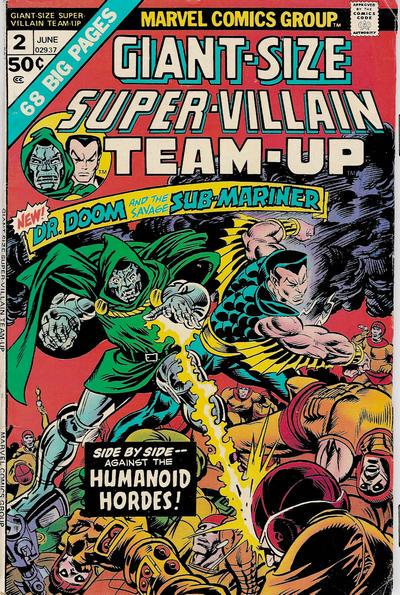 Giant-Size Super-Villain Team-Up #2 (1975) Comic Books Giant-Size Super-Villain Team-Up