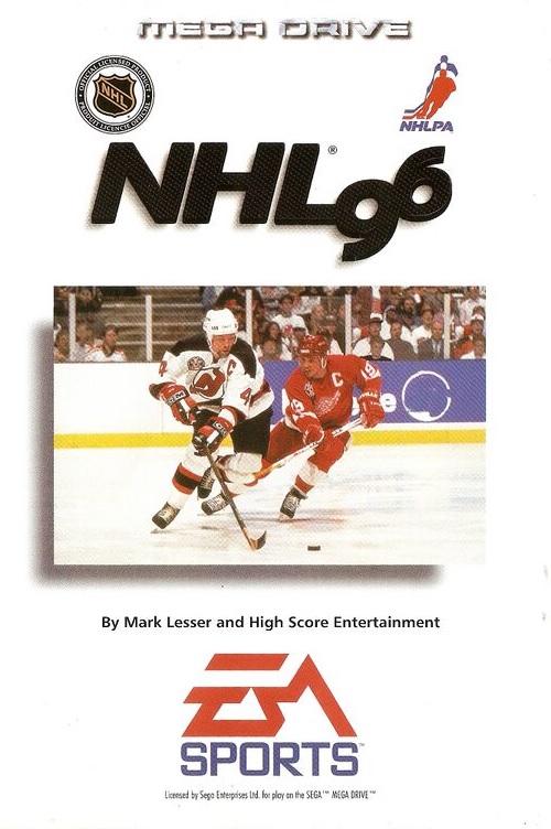 NHL 96 PAL Sega Mega Drive