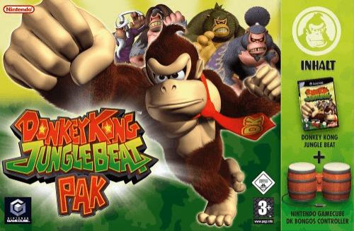Donkey Kong Jungle Beat Pak PAL Gamecube