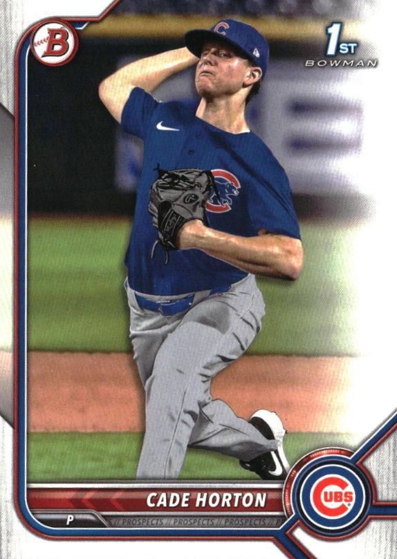 Cade Horton #BD-193 2022 Bowman Draft Baseball