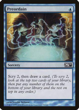 Preordain Magic M11