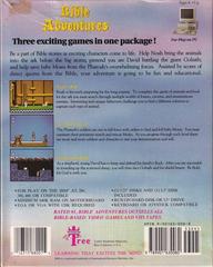 US Back Cover | Bible Adventures PC Games