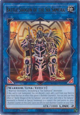 Battle Shogun of the Six Samurai MGED-EN143 YuGiOh Maximum Gold: El Dorado