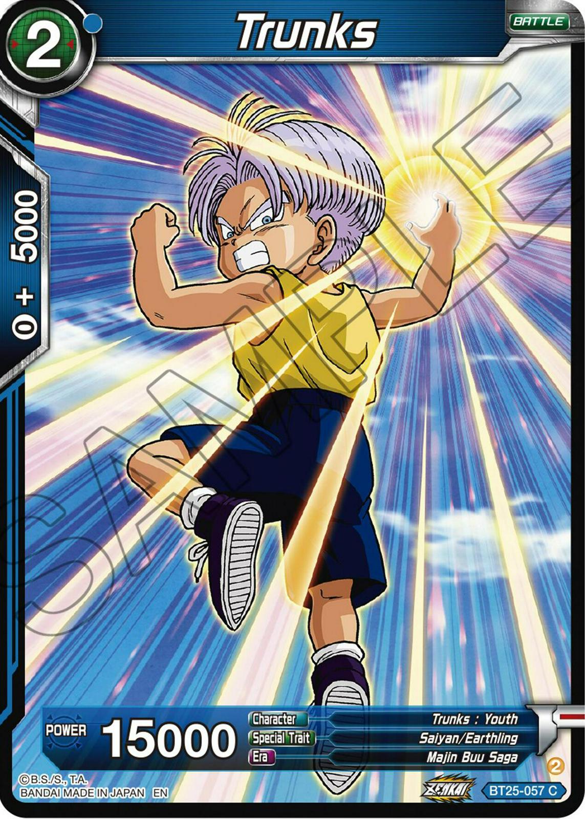 Trunks BT25-057 Dragon Ball Super Legend of the Dragon Balls