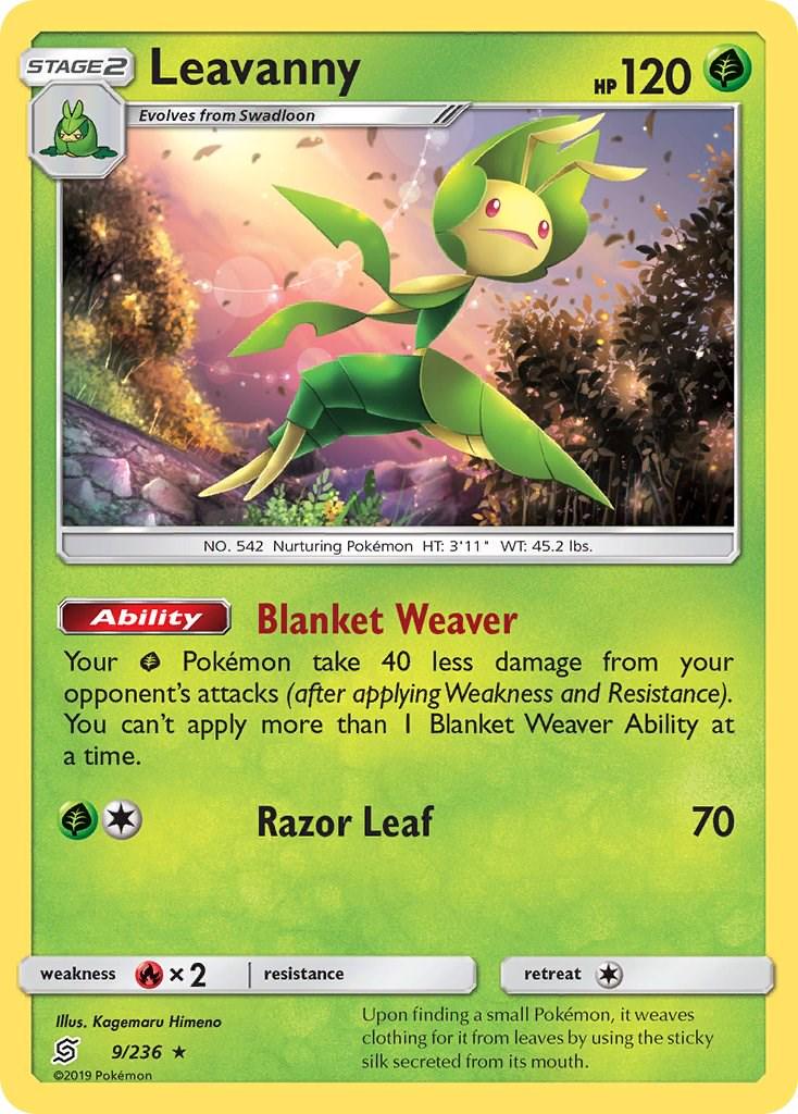 Leavanny #9 Pokemon Unified Minds
