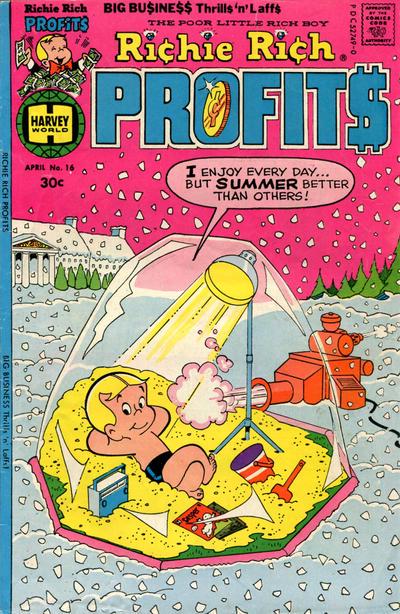 Richie Rich Profits #16 (1977) Comic Books Richie Rich Profits
