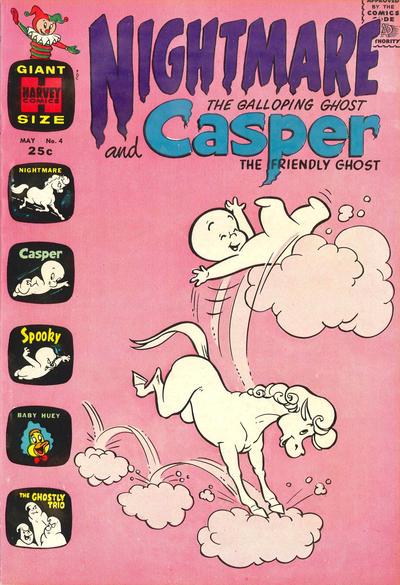 Nightmare & Casper #4 (1964) Comic Books Nightmare & Casper