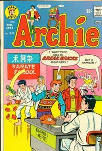 Archie #232 (1974) Comic Books Archie