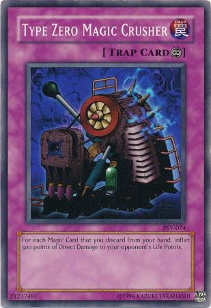 Type Zero Magic Crusher PSV-074 YuGiOh Pharaoh's Servant