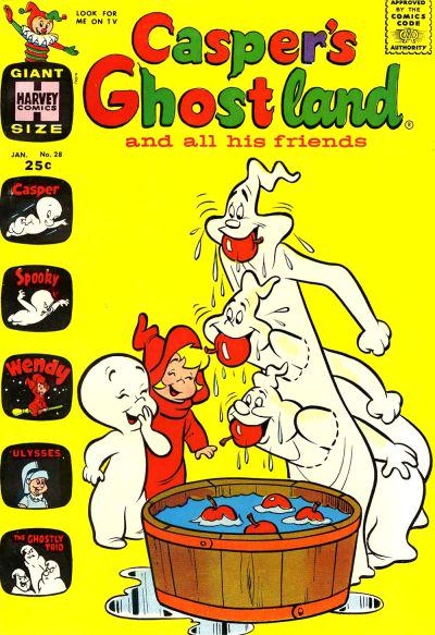 Casper's Ghostland #28 (1966) Comic Books Casper's Ghostland