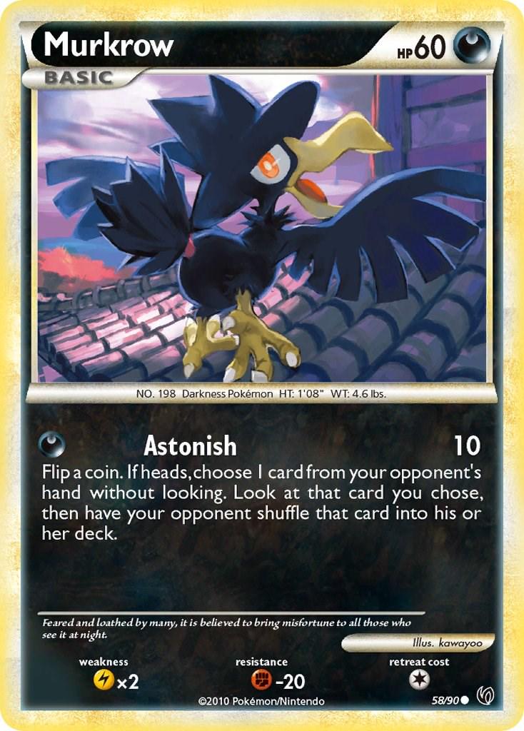 Murkrow #58 Pokemon Undaunted