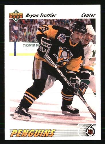 Bryan Trottier #329 1991-92 Upper Deck Hockey