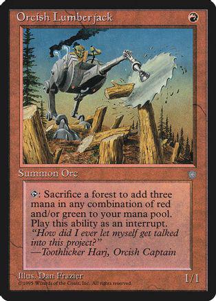 Orcish Lumberjack Magic Ice Age