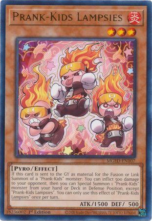 Prank-Kids Lampsies MGED-EN107 YuGiOh Maximum Gold: El Dorado