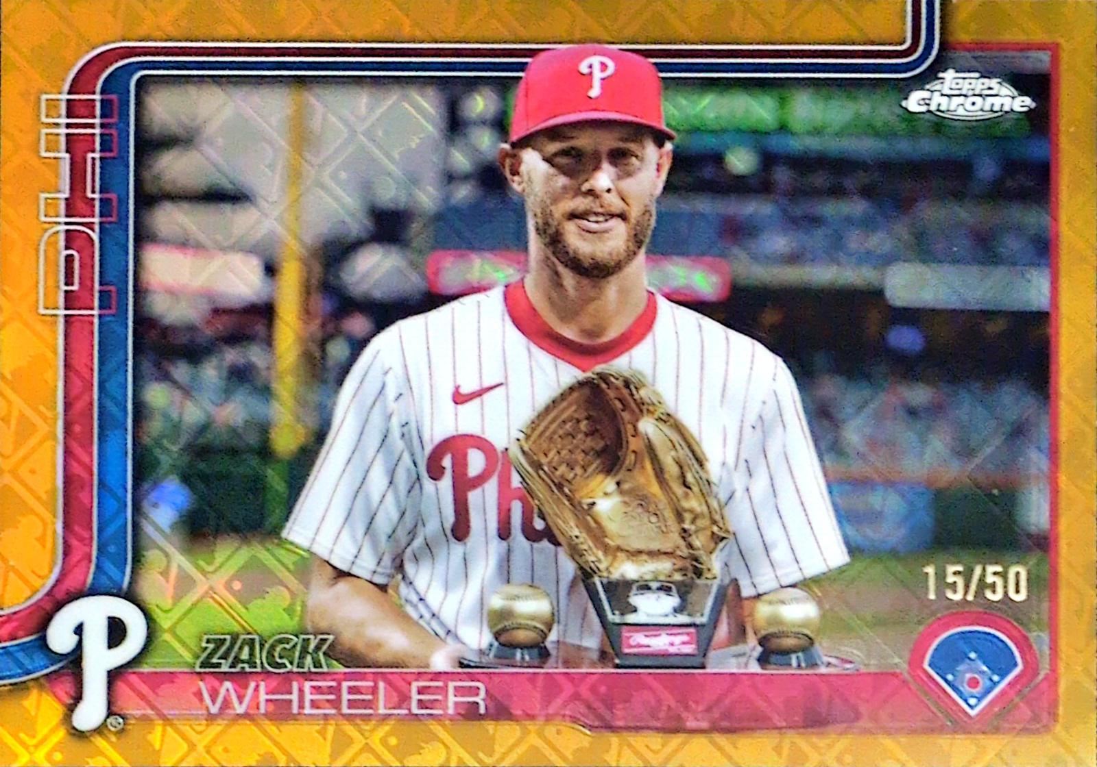 Zack Wheeler [Gold Refractor Image Variation] #189