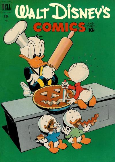 Walt Disney's Comics and Stories #134 (1951) Comic Books Walt Disney's Comics and Stories