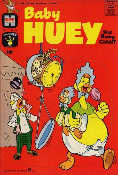 Baby Huey, the Baby Giant #39 (1961) Comic Books Baby Huey, the Baby Giant