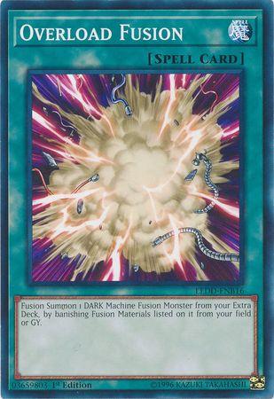Overload Fusion LEDD-ENB16 YuGiOh Legendary Dragon Decks