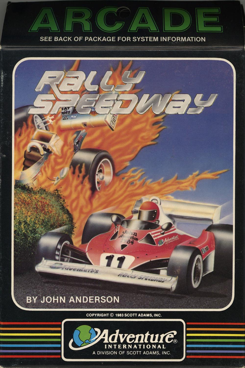 Rally Speedway Atari 400