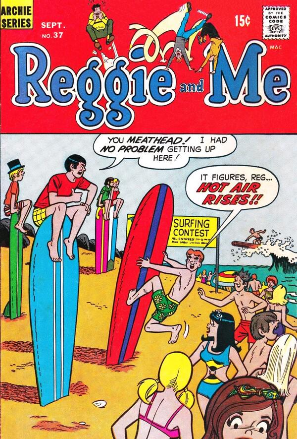 Reggie and Me #37 (1969) Comic Books Reggie and Me