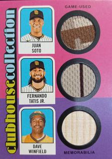 Fernando Tatis Jr. / Dave Winfield / Juan Soto
