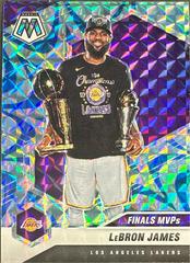 LeBron James [Reactive Blue] #297 Prices | 2020 Panini Mosaic