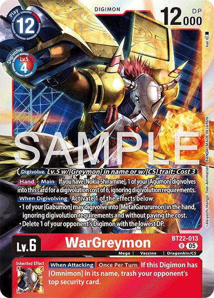 WarGreymon front
