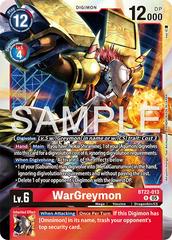 digimon cards wargreymon Digimon Card Game Official Sleeve 