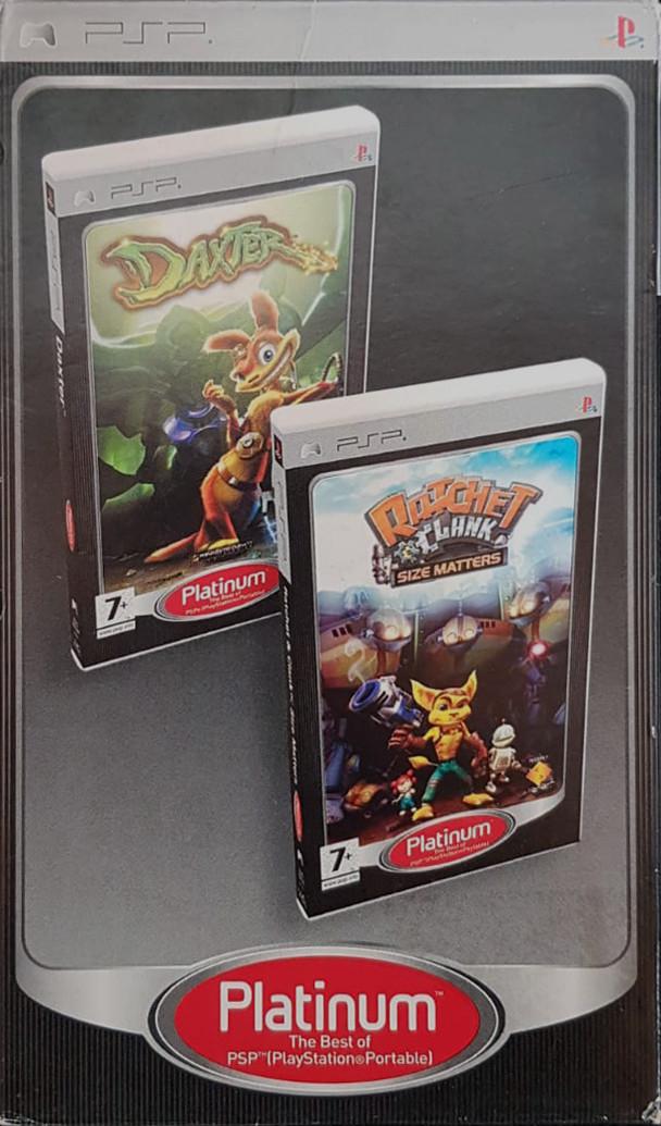 Daxter + Ratchet & Clank Size Matters Platinum Double Pack PAL PSP