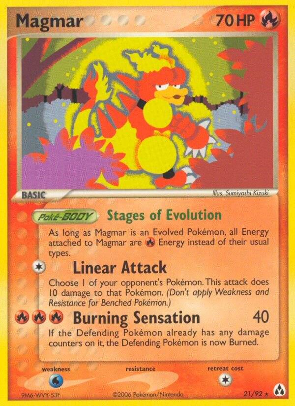 Magmar #21 Pokemon Legend Maker