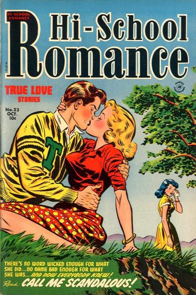 Hi-School Romance #23 (1953) Comic Books Hi-School Romance